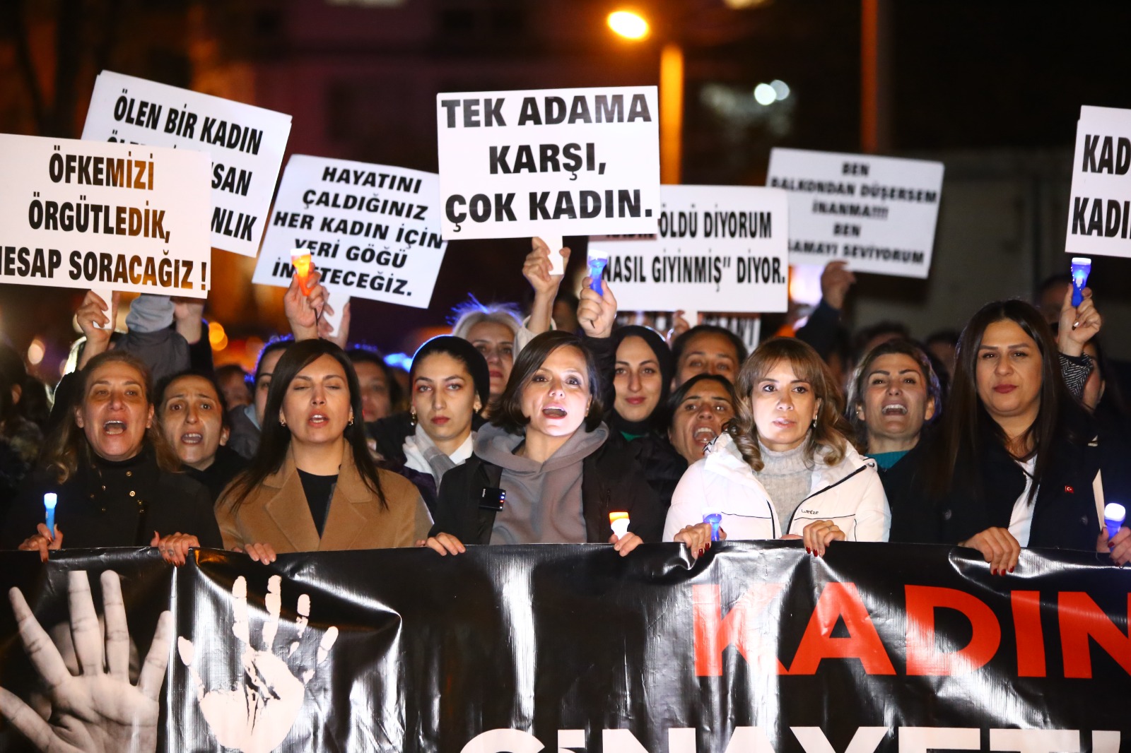 “Kadına Yönelik Şiddete Karşı Uluslararası Mücadele Günü” Nöbeti (25 Kasım 2025)